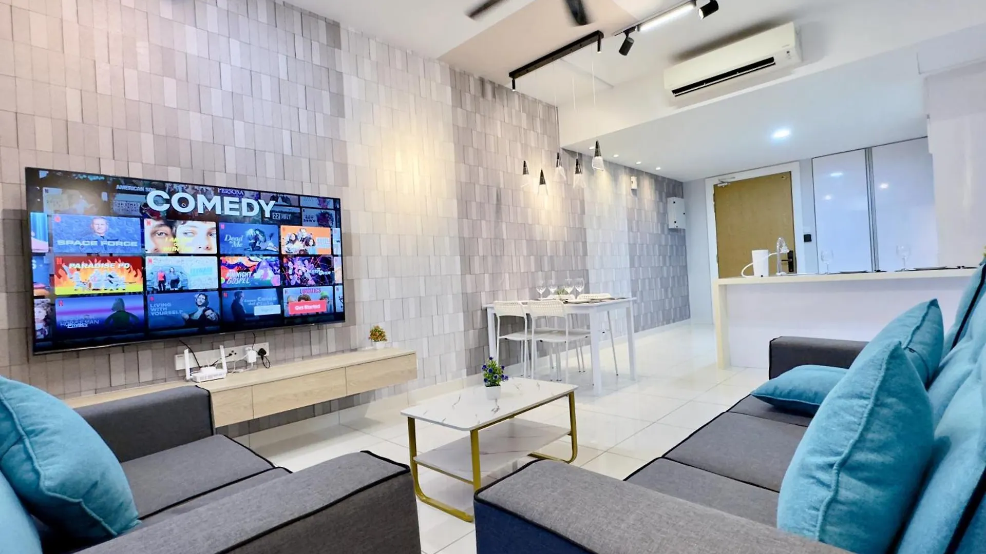 Aparthotel Midvalley Southkey Mosaic 6-9Pax Netflix-Smarttv70Inch Johor Bahru