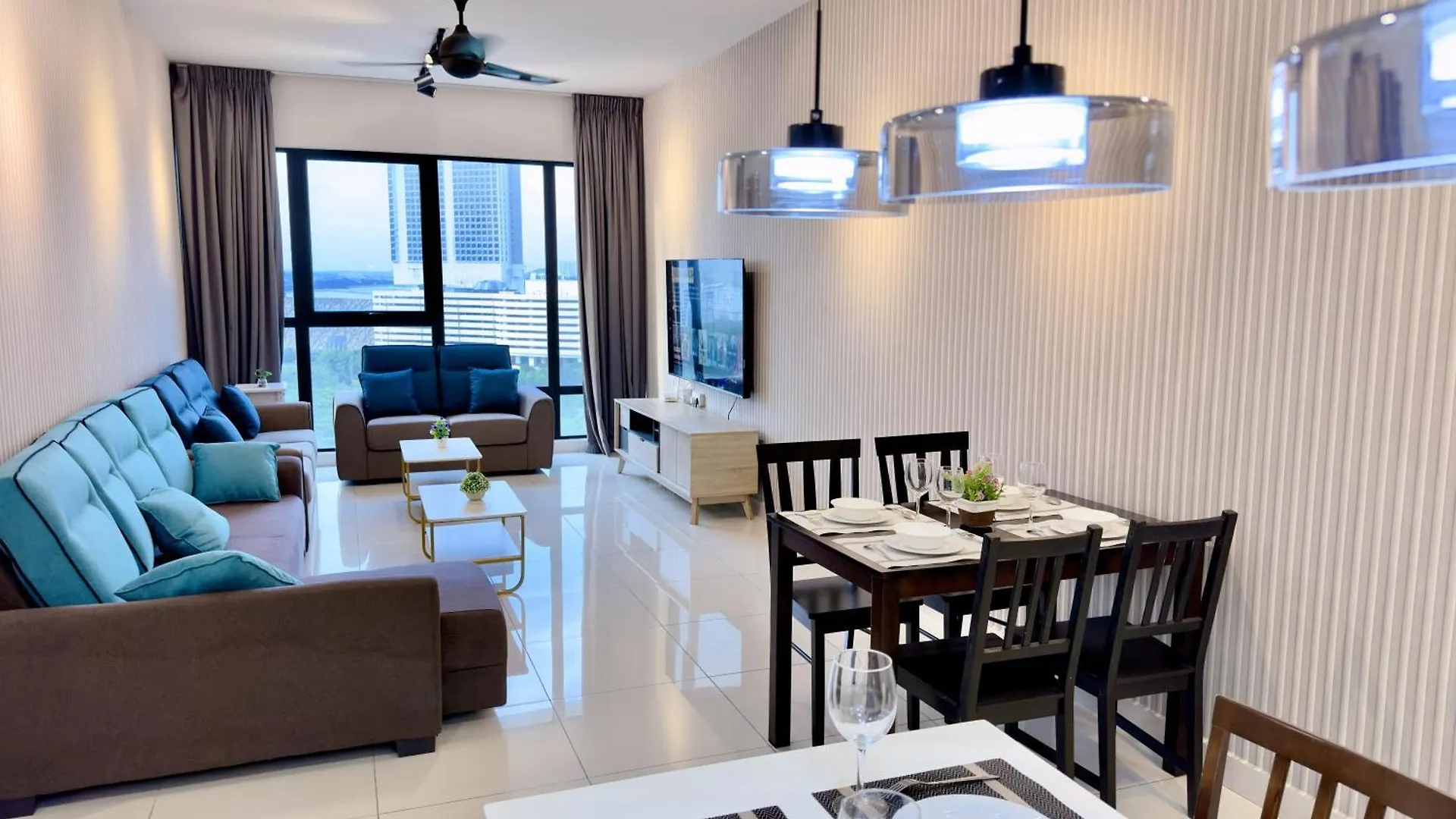 Aparthotel Midvalley Southkey Mosaic 6-9Pax Netflix-Smarttv70Inch Johor Bahru